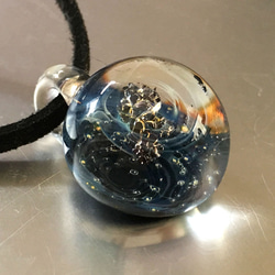 光的[已售出]流星世界＃1基遍隕石含玻璃挂件免費送貨宇宙 第2張的照片