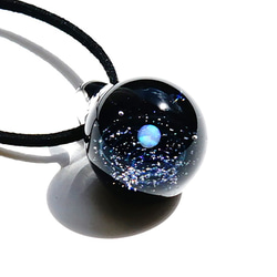 星塵世界。 White Opal＆Opal Clustered ver 2 Glitter Glass Pendant Spac 第7張的照片