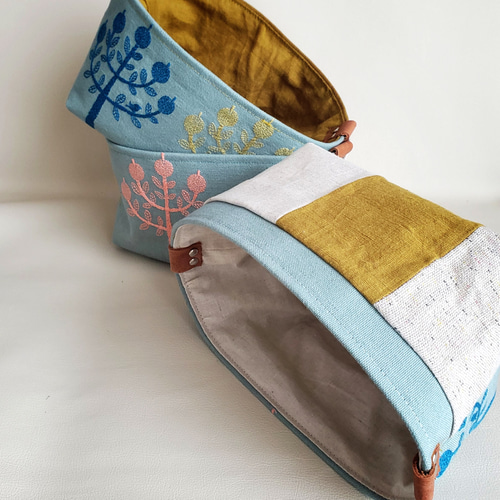 マスク用布バスケット ミナペルホネン その他インテリア雑貨 keico