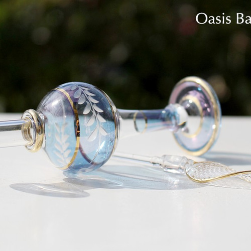 SALE !エジプトガラス香水瓶 パフュームボトル アロマオイル