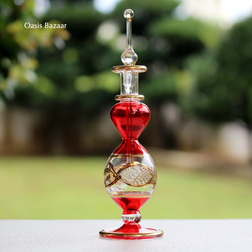 希少品　バカラ　ディフューザー　香水瓶　アルクール 送料無料］エジプトガラス香水瓶 パフュームボトル アロマオイル