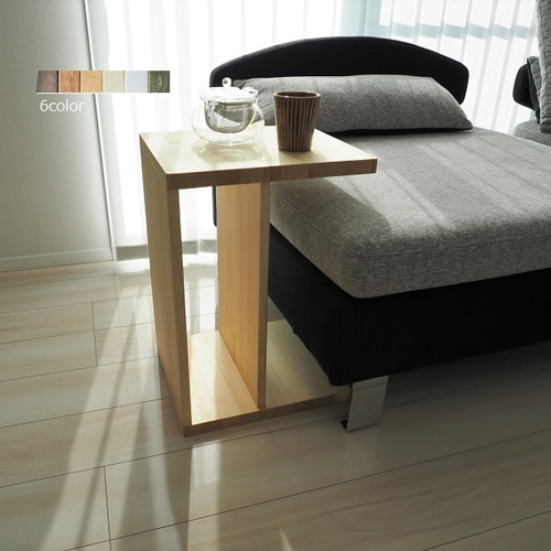 縦横使える 2wayサイドテーブル（ミニテーブル/ソファテーブル