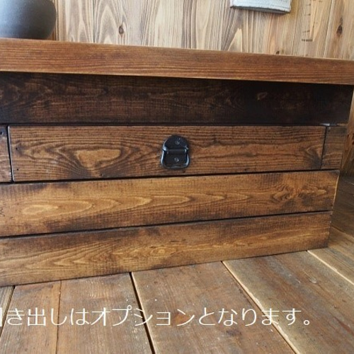 北欧スタイル ランタン型モザイクタイルのアンティーク調ローテーブル