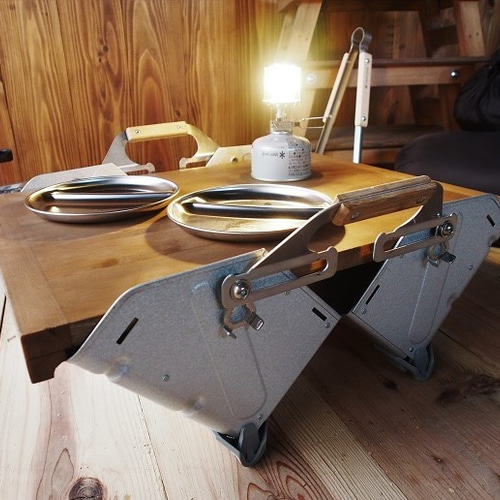 スノーピーク シェルフコンテナ25対応 木製テーブルトップ ウォールナット