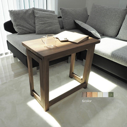 天然木 折りたたみテーブル（ワークデスク アウトドアテーブル イベント用什器） 1枚目の画像