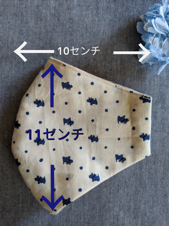 子供　女の子用　立体マスク(未就学児から低学年くらい) 3枚目の画像