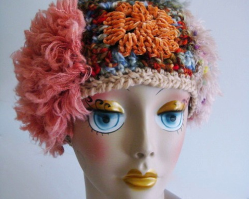 パッチワークニット帽 ニット帽・ビーニー DEL-HITS 通販 2718661