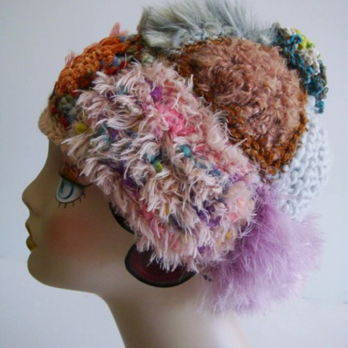 パッチワークニット帽 ニット帽・ビーニー DEL-HITS 通販 2718661