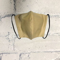 D 【送料無料】 ❤️立体マスク 紳士用 綿100 大きめ フィルターポケット付 布マスク メンズ 5枚目の画像