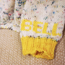 handmade merino wool sweater plants 手織美麗諾羊毛衣 花花草草 第5張的照片