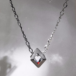 鑽石對象 - 施華洛世奇水晶和鈦項鍊 - 的“光影” 第7張的照片