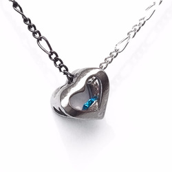項鍊心臟對象~~~的“光影”的施華洛世奇水晶和鈦~~~ 第8張的照片