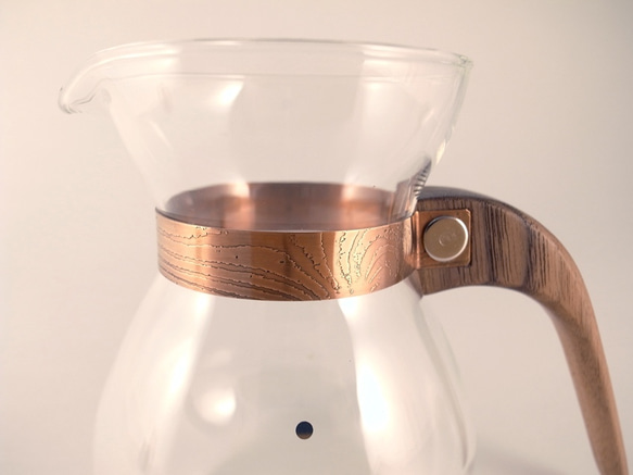 「露‧La Rosee」木質手感咖啡壺-第二代-簡約款-胡桃木-接單製作 第2張的照片