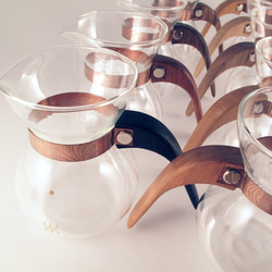 「露‧La Rosee」木質手感咖啡壺-第二代-簡約款-胡桃木-接單製作 第3張的照片