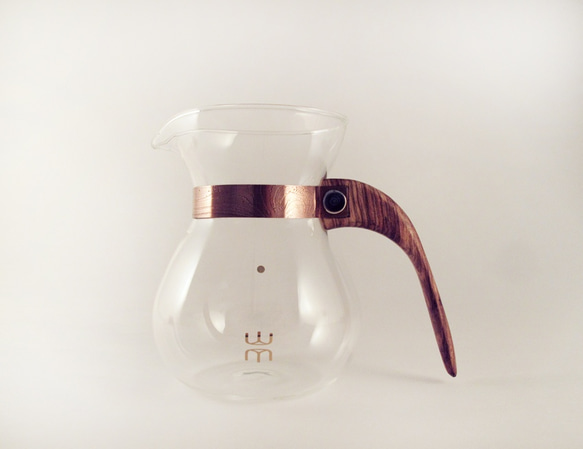 「露‧La Rosee」木質手感咖啡壺-第二代-簡約款-斑馬木-接單製作 第1張的照片