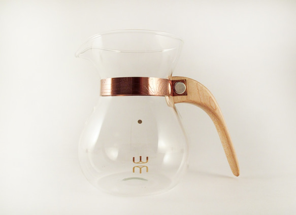 「露 La Rosée」ウッド質感のコーヒーポット – シンプルモデル－カエデ－注文してから制作 1枚目の画像