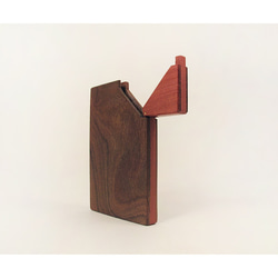 木合金設計/手工原木名片夾/木製名片盒/巴拉圭紫檀 第5張的照片