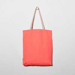 1day1bag POPULAR Canvas Tote with Pockets (Orange) 2枚目の画像