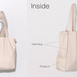 1day1bag #YOLO Canvas Tote Bag - 2 size 6枚目の画像