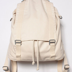 1day1bag Natural White Multiple Way Backpack Shoulder Bag 5枚目の画像