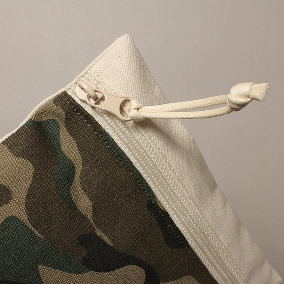 1day1bag (L) Classic Camouflage Cosmetic Pouch / Laybag 4枚目の画像