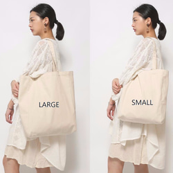 1day1bag The Dry Concrete Gray Canvas Tote Bag - 2 size 3枚目の画像