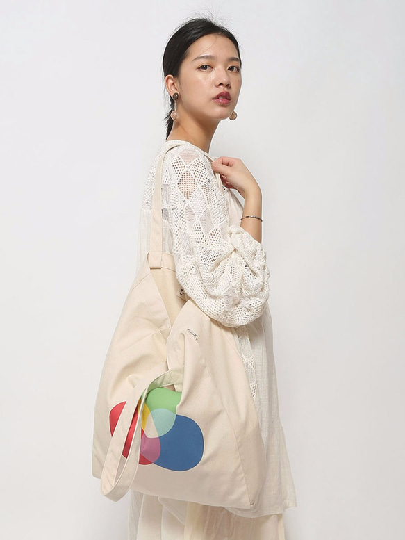 1day1bag RGB Canvas Tote Bag - 2 size 3枚目の画像