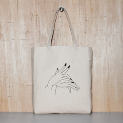 1day1bag 環保袋 帆布包 - 長頸鹿 影子遊戲 - 兩種款式- 兩種尺寸 第2張的照片