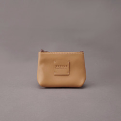 Zipper 零錢包．黃色 / 皮革 / RRENAE Leatherware (現貨) 第1張的照片