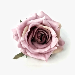ヴィンテージピンクの造花のUピン 2枚目の画像