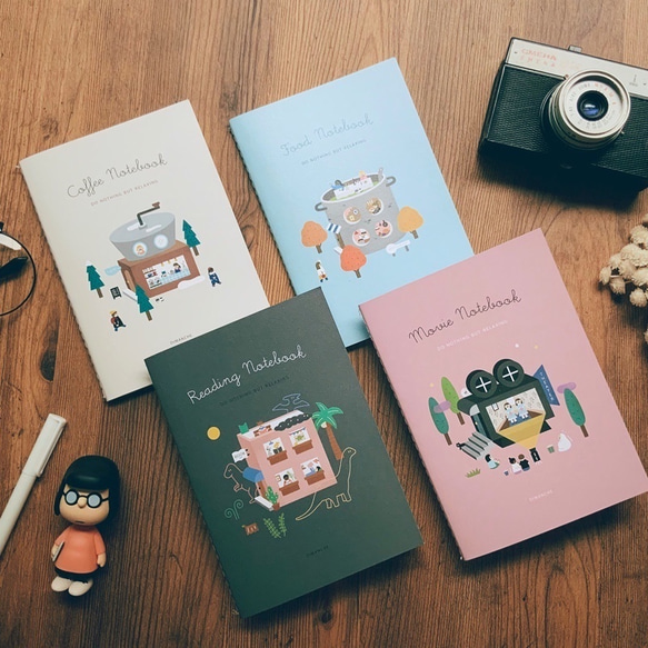 Dimanche Notepad NOTEBOOK Series Notepad [食品]ライトブルー 2枚目の画像