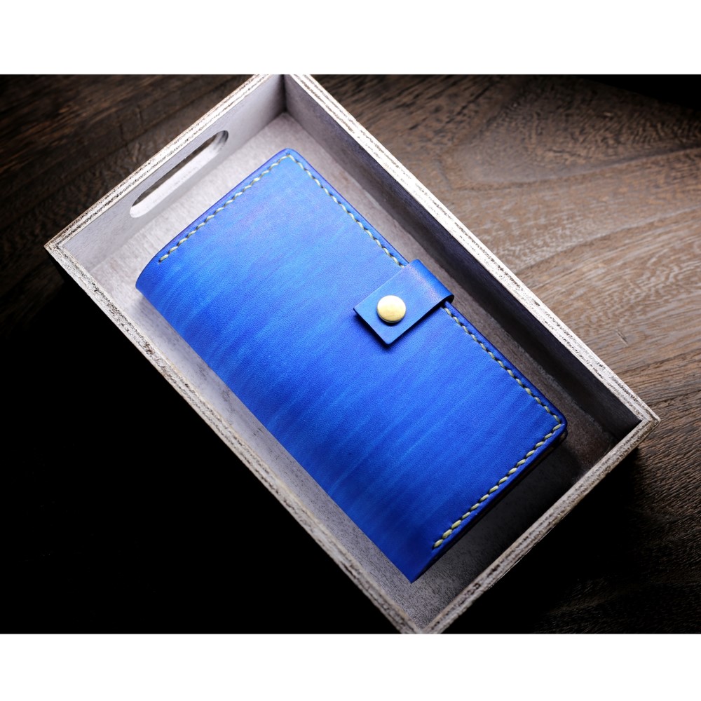 iPhone7plus用　海のようなスマホケース　5.5インチ【カラー7種】ヌメ革