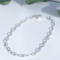 【特集掲載】SILVER925 チェーンブレスレット01 2枚目の画像