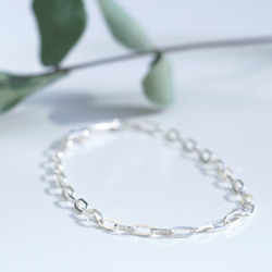 【特集掲載】SILVER925 チェーンブレスレット01 3枚目の画像