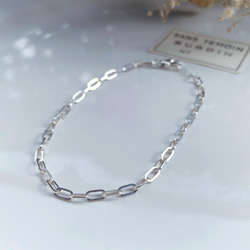 【特集掲載】SILVER925 チェーンブレスレット01 1枚目の画像