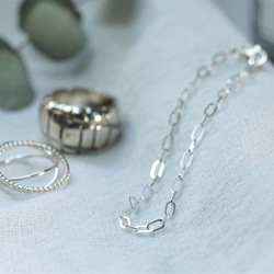 【特集掲載】SILVER925 チェーンブレスレット01 4枚目の画像