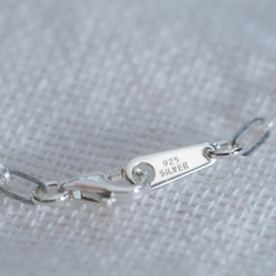 【特集掲載】SILVER925 チェーンブレスレット01 11枚目の画像