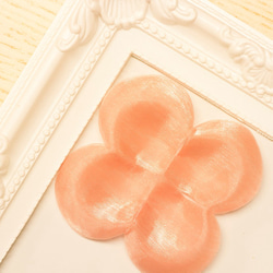 Beautiful Organza Rose Flower Petal 【アートフラワー／布／花びら】 1枚目の画像