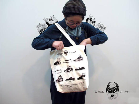 Mirako X Shining-3 Tote Bag / Daring to Dream 第4張的照片