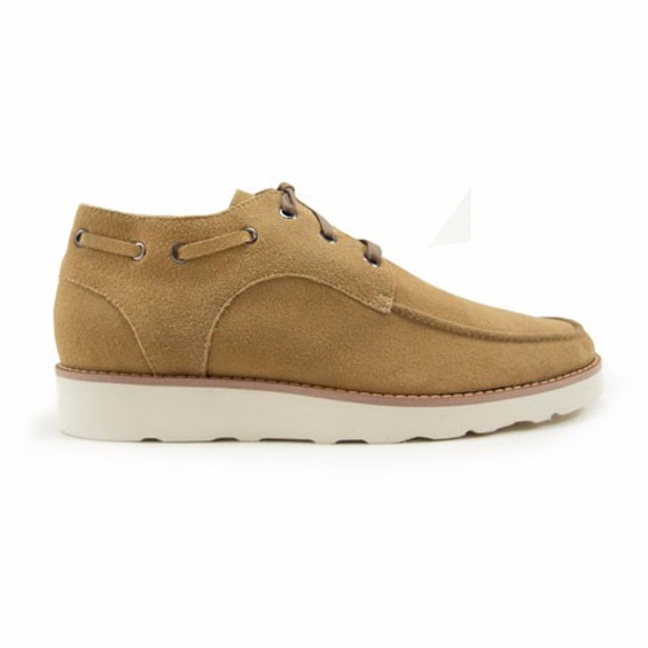 クラシックプラットフォームWallabee 98234キャメル 2枚目の画像