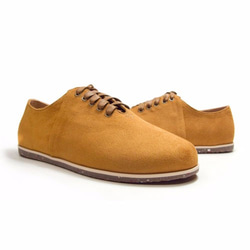 Two Tone Lace-up Shoes M1105A LandYellow 第4張的照片