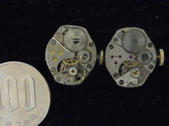 古いレディース時計のジャンク2個セットです。t-20 6枚目の画像