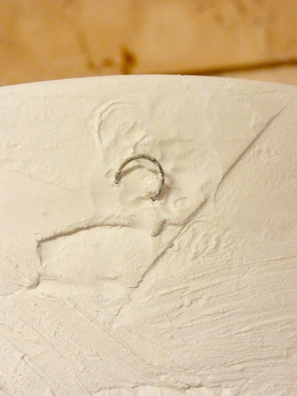 イタリア製の石膏レリーフ「 昼の天使」です。 8枚目の画像