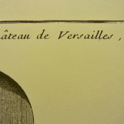 ベルサイユ宮殿の、リフォームの為の建築図面  王妃の階段 A3サイズ  F-19 6枚目の画像