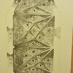 フランス  ティリエールの教会の天井の図   PART-1   A3サイズ    F-47 2枚目の画像