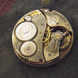 本物志向。1919年に製造されたエルジン社の腕時計のジャンク品です。 JW -191 4枚目の画像