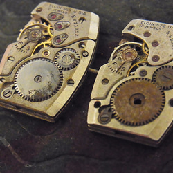 本物志向。古いエルジン社の腕時計のジャンク品２点セットです。 JW -193 4枚目の画像