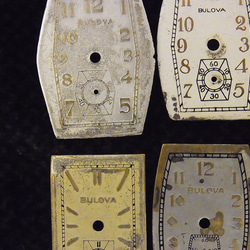 本物志向。古い腕時計の文字盤のみ4枚セットです。JW -243 4枚目の画像