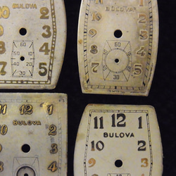 本物志向。古い腕時計の文字盤のみ4枚セットです。JW -244 4枚目の画像