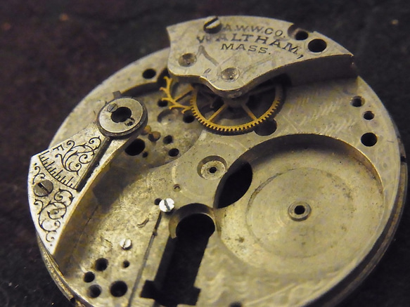 古い懐中時計のジャンク品2点セットです。 JW -258 4枚目の画像